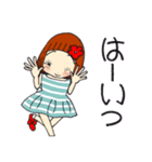ひま子ちゃん675大人女子夏が来るスタンプ（個別スタンプ：22）