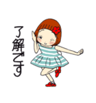 ひま子ちゃん675大人女子夏が来るスタンプ（個別スタンプ：23）