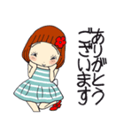 ひま子ちゃん675大人女子夏が来るスタンプ（個別スタンプ：27）