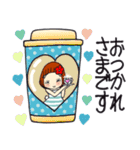 ひま子ちゃん675大人女子夏が来るスタンプ（個別スタンプ：37）
