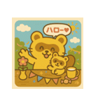 おつかれたぬき、そっと届けます。（個別スタンプ：21）