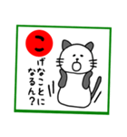 岡山弁 パンダネコ  かるた（個別スタンプ：19）