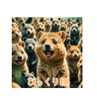 クォッカのかわいい表情集（個別スタンプ：16）