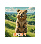クォッカのかわいい表情集（個別スタンプ：27）