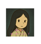 なんか妖怪だよ（個別スタンプ：5）