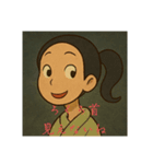 なんか妖怪だよ（個別スタンプ：14）