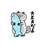 ぽっちゃり猫のしゃむさん（個別スタンプ：24）