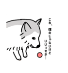 シベリアンハスキーのまめ(使いにくい)（個別スタンプ：6）