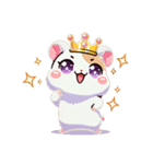 王様ハムスターのごきげんスタンプ（個別スタンプ：9）