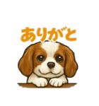 キャバリア きなこver.2（個別スタンプ：37）
