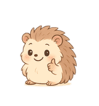 ハリネズミ ペギちゃん（個別スタンプ：3）