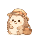 ハリネズミ ペギちゃん（個別スタンプ：8）