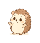 ハリネズミ ペギちゃん（個別スタンプ：25）