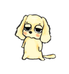 ゆるだる犬【太郎】2（個別スタンプ：4）