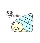ヤドカリだもの。敬語ver.（個別スタンプ：30）