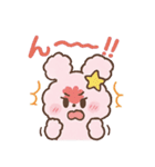 ふわもこ☆うさぴょんスタンプ（個別スタンプ：6）