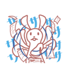 白黒パンダとウサギ（個別スタンプ：26）