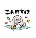 グレーのロップイヤーさん【日常使い】（個別スタンプ：2）