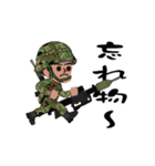 突撃くん アニメーションスタンプ1（個別スタンプ：8）