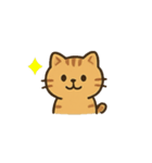 動く茶トラ猫（個別スタンプ：5）