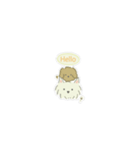動く！もこぷりスタンプ（個別スタンプ：2）