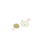 動く！もこぷりスタンプ（個別スタンプ：11）