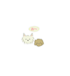 動く！もこぷりスタンプ（個別スタンプ：15）