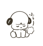 いぬづかさんのゆるいお返事スタンプ（個別スタンプ：24）
