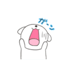 日常のしろいぬ（個別スタンプ：34）
