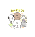 日常のしろいぬ（個別スタンプ：36）