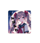 可愛い❤JK(春)（個別スタンプ：3）