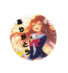 可愛い❤JK(春)（個別スタンプ：8）