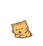 シンプル茶トラねこ（個別スタンプ：7）