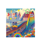 ロマンティック鉄道2025❤️12（個別スタンプ：2）