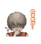 Macky の体調不良編（個別スタンプ：8）