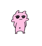 ピンクのニョ（個別スタンプ：2）