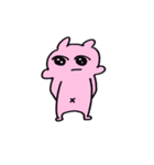 ピンクのニョ（個別スタンプ：5）
