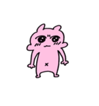 ピンクのニョ（個別スタンプ：9）