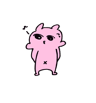 ピンクのニョ（個別スタンプ：12）