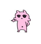 ピンクのニョ（個別スタンプ：15）