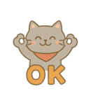 猫の日常あいさつスタンプにゃん（個別スタンプ：10）
