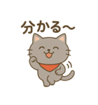 猫の日常あいさつスタンプにゃん（個別スタンプ：13）