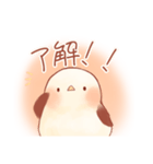 使いやすい！ふんわりシマエナガスタンプ（個別スタンプ：1）
