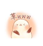 使いやすい！ふんわりシマエナガスタンプ（個別スタンプ：16）