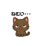 かわいい猫の毎日スタンプ(日常、挨拶)（個別スタンプ：6）