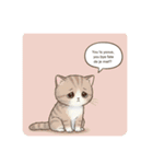 子猫の一言イラスト編-1（個別スタンプ：12）