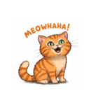 子猫の一言イラスト編-1（個別スタンプ：16）
