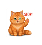 子猫の一言イラスト編-1（個別スタンプ：20）