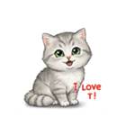 子猫の一言イラスト編-1（個別スタンプ：21）