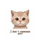 子猫の一言イラスト編-1（個別スタンプ：30）